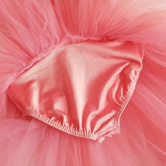 A WISH COME TRUE Gala Pink Ballet Leotard Tutu Dress Dance - Picture 14 of 15